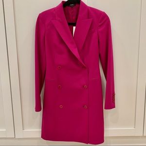 Theory Blazer Dress Electric Pink | Size 2